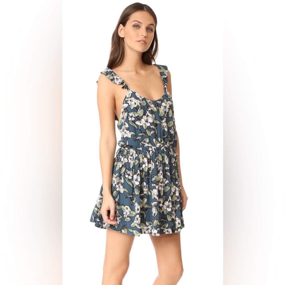 Free People Dear you mini dress floral